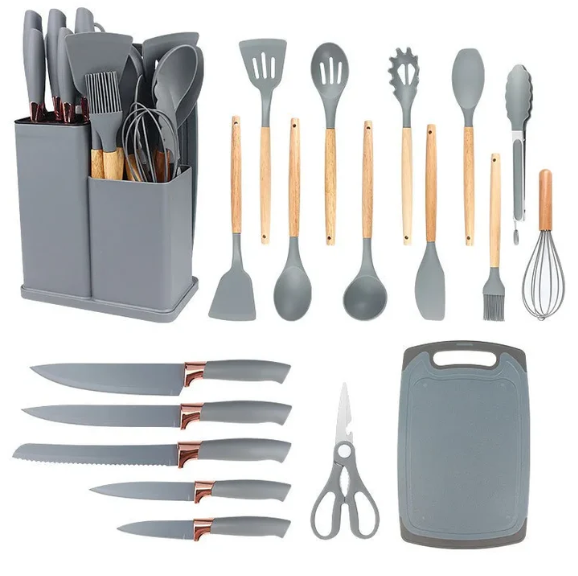 Set De Utensilios Cocina 19 Piezas