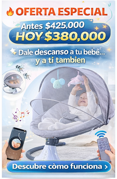 SILLA  DE DORMIR  PARRA BEBE TOP GRIS👶