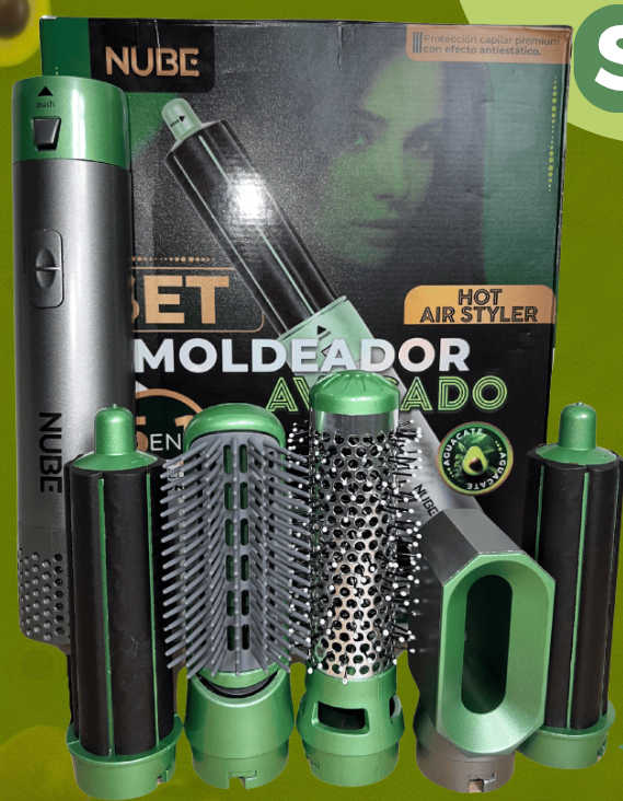 COMBO Cepillo 5 en 1 + Plancha REMINGTON