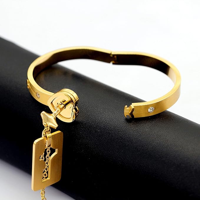 Pulsera + Collar Amor Candado +CAJA REGALO