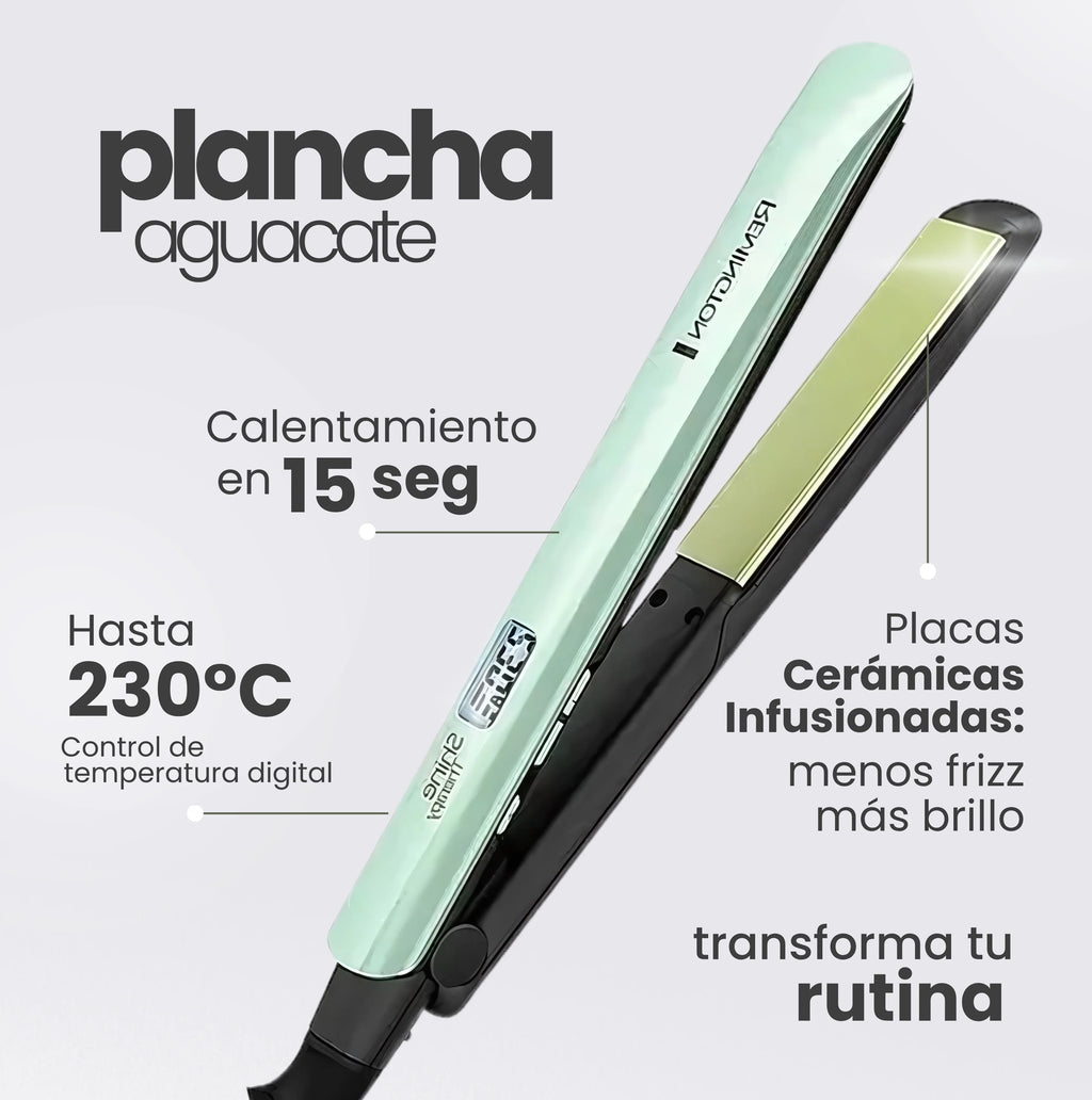 COMBO Cepillo 5 en 1 + Plancha REMINGTON