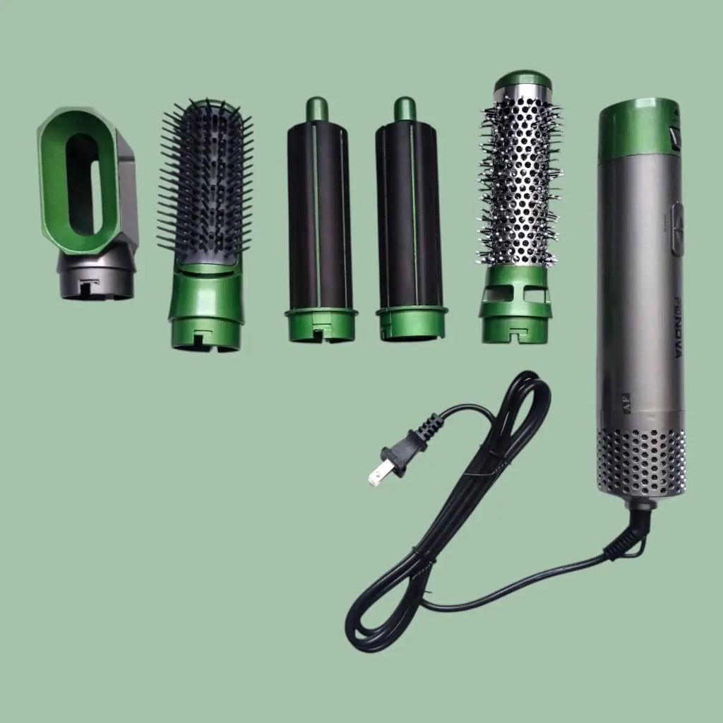 COMBO Cepillo 5 en 1 + Plancha REMINGTON